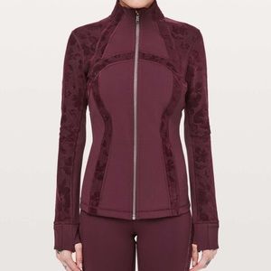 ✨RARE✨ Lululemon Define Jacket Flocked in Dark Adobe - Size 4